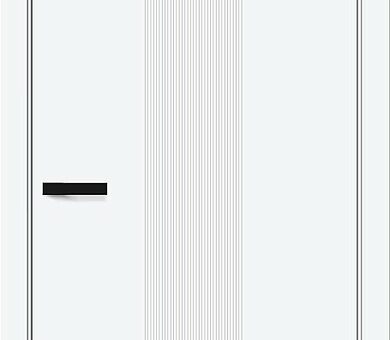 Дверь межкомнатная Браво Граффити-21 White Pro