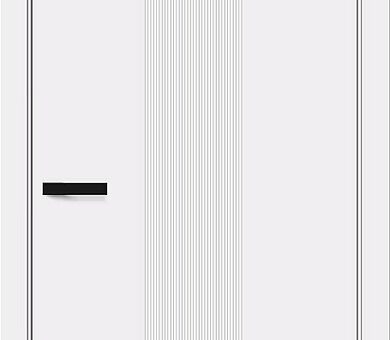 Дверь межкомнатная Браво Граффити-21 White Pro