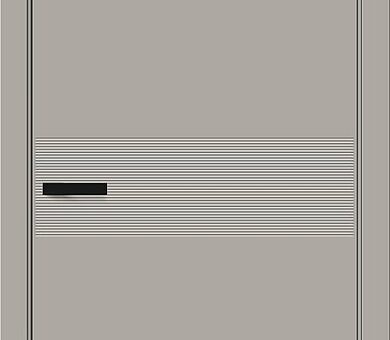 Дверь межкомнатная Браво Граффити-23.Д Grey Pro