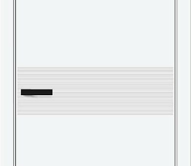 Дверь межкомнатная Браво Граффити-23.Д White Pro