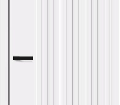 Дверь межкомнатная Браво Граффити-32 White Pro