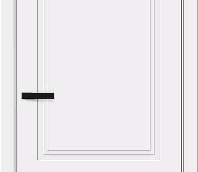Дверь межкомнатная Браво Граффити-42 White Pro