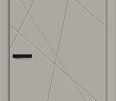 Дверь межкомнатная Браво Граффити-5.Д Grey Pro