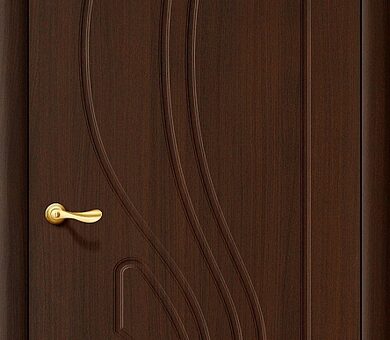 Дверь межкомнатная Браво Лотос П-19 (Венге)