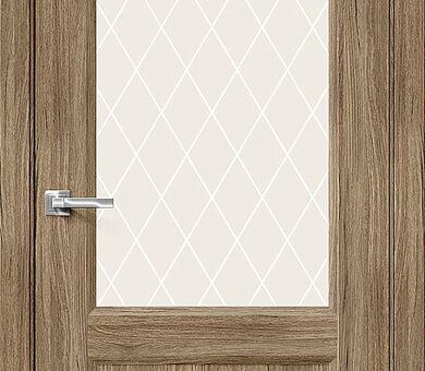 Дверь межкомнатная Браво Неоклассик-33 Original Oak / White Сrystal