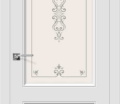 Дверь межкомнатная Браво Скинни-13 П-23 (Белый)