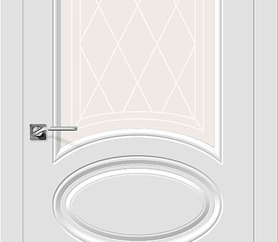 Дверь межкомнатная Браво Скинни-21 П-23 (Белый)