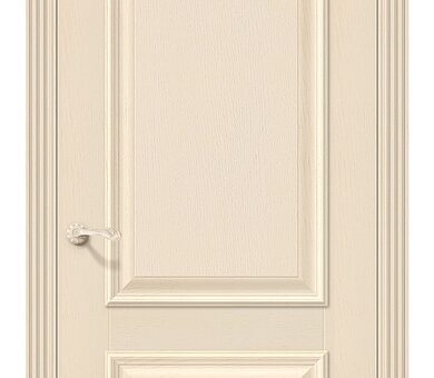 Дверь межкомнатная эко шпон Браво Классико-12 Ivory