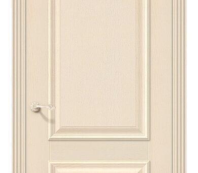 Дверь межкомнатная эко шпон Браво Классико-12 Ivory