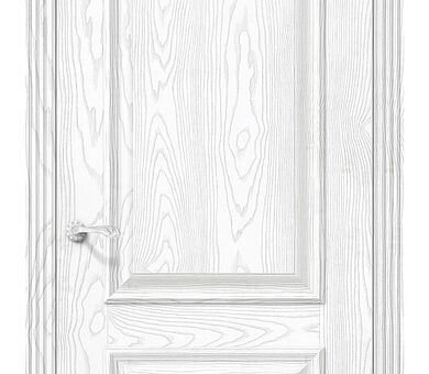 Дверь межкомнатная эко шпон Браво Классико-12 Silver Ash