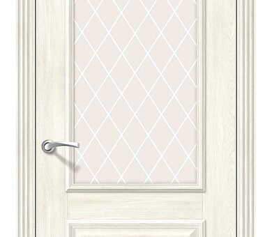 Дверь межкомнатная эко шпон Браво Классико-13 Nordic Oak