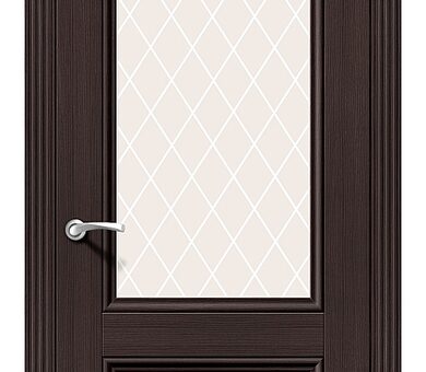 Дверь межкомнатная эко шпон Браво Классико-33 Wenge Veralinga