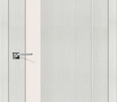 Дверь межкомнатная эко шпон Браво Порта-11 Bianco Veralinga