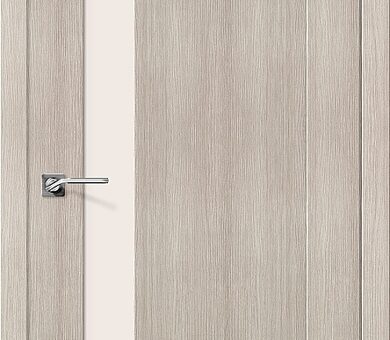 Дверь межкомнатная эко шпон Браво Порта-11 Cappuccino Veralinga