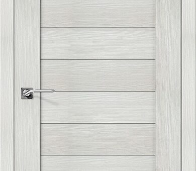 Дверь межкомнатная эко шпон Браво Порта-21 Bianco Veralinga