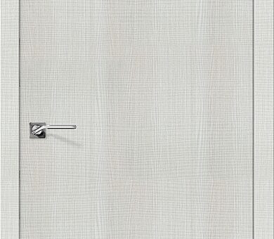 Дверь межкомнатная эко шпон Браво Порта-50 Bianco Crosscut