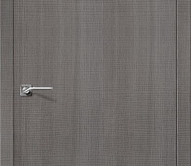 Дверь межкомнатная эко шпон Браво Порта-50 Grey Crosscut