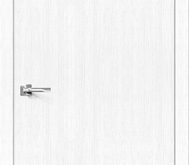 Дверь межкомнатная эко шпон Браво Тренд-0 Snow Veralinga