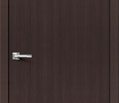 Дверь межкомнатная эко шпон Браво Тренд-0 Wenge Veralinga