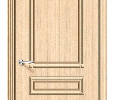 Дверь межкомнатная шпон файн-лайн Браво Стандарт-Стиль Ф-22 (БелДуб)