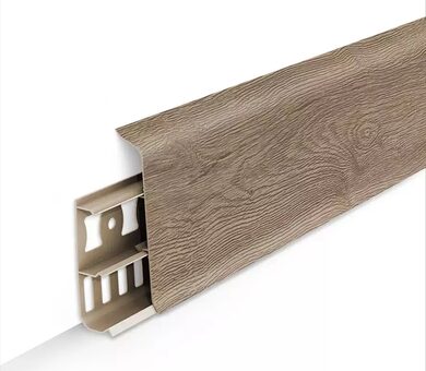 Плинтус Deconika 85 мм 205 Дуб капучино