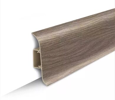 Плинтус Идеал Классик 85 Дуб кофейный 207