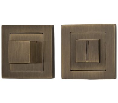 Фиксатор на квадратной розетке AZ-2WC AB Бронза