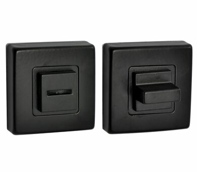 Фиксатор на квадратной розетке AZ-2WC SB МатЧерный