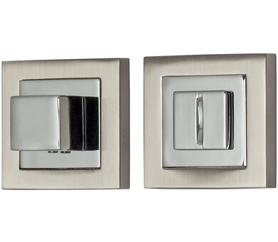 Фиксатор на квадратной розетке AZ-2WC SNC МатНикельХром