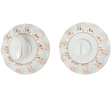 Фиксатор на розетке AZ-3WC WG БелЭмальЗолото