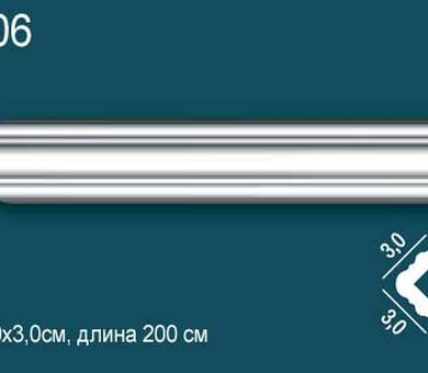 Карниз гладкий Перфект Plus P06