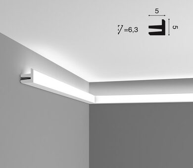 Карниз под подсветку Orac Luxxus C380 L3