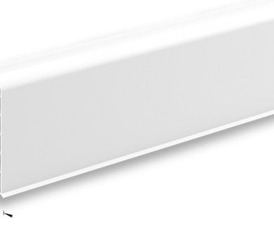 Плинтус ПВХ Идеал Дюра напольный округлый