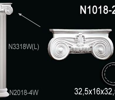 Капитель колонны Перфект N1018-2W