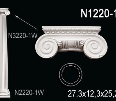 Капитель колонны Перфект N1220-1W