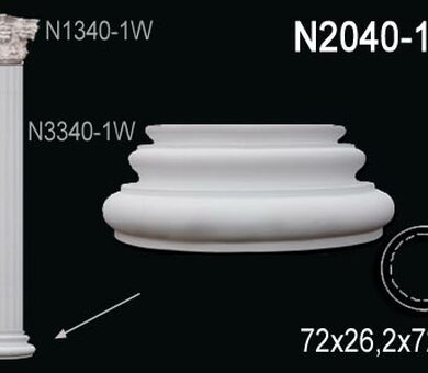 База колонны Перфект N2040-1W