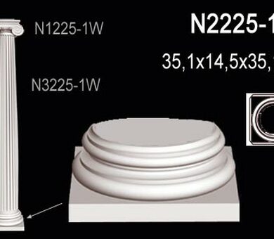 База колонны Перфект N2225-1W