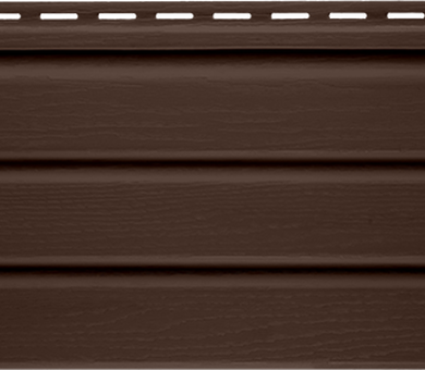 Коричневый софит к сайдингу Альта-Профиль Без Перфорации (Т-19)
