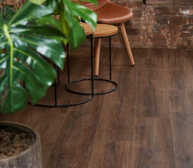 Кварц-виниловый ламинат Vinilam Ceramo Vinilam Cork 8885-EIR Дуб Берн 43 класс 8 мм