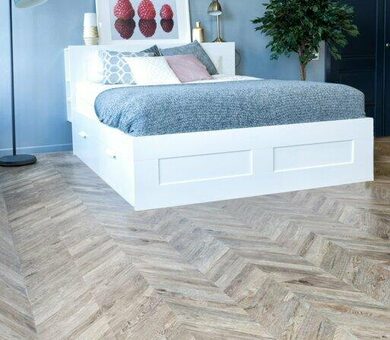 Кварц виниловый ламинат Alpine Floor Ultra ЕСО5-25 Французская елочка