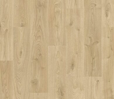Ламинат Quick Step Perspective Hydro PER6075 Доска дуба белого светло-бежевая