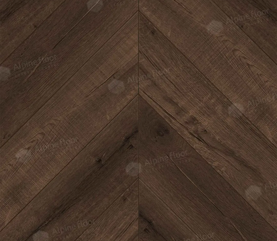 Ламинат SPC Alpine Floor Chevron Alpine ECO 18-12 Дуб Мокка