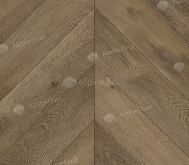 Ламинат SPC Alpine Floor Chevron Alpine ECO 18-4 Дуб Насыщенный