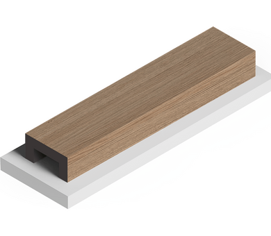 Декоративная рейка HIWOOD LB40 BR417