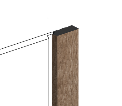 Финишный молдинг HIWOOD LF124B BR416