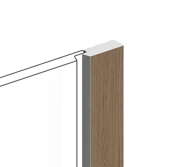Финишный молдинг HIWOOD LF124B BR417N