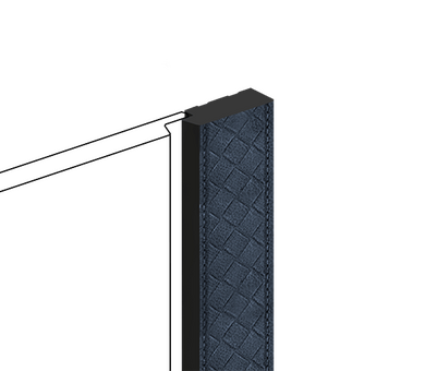 Финишный молдинг HIWOOD LF124B(LE1) BU28K