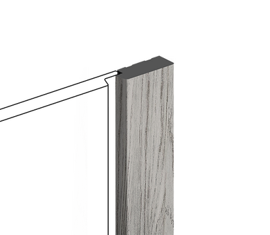 Финишный молдинг HIWOOD LF124B GR24