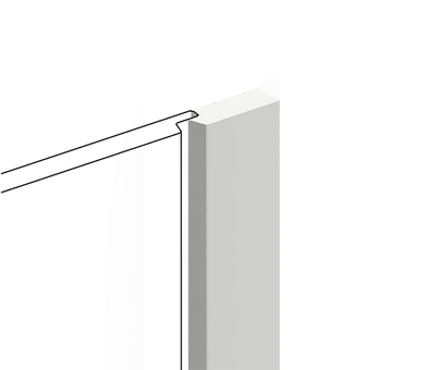 Финишный молдинг HIWOOD LF124B NP