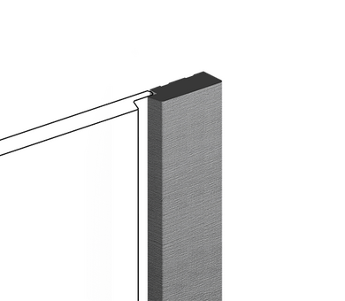 Финишный молдинг HIWOOD LF124B S339S